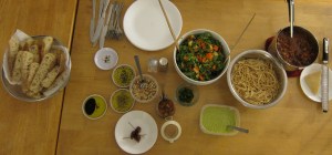 Pasta and Salad Dinner